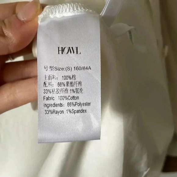 Howl Studio | Geometric Rough Cut Blouse - Picture 14 of 16